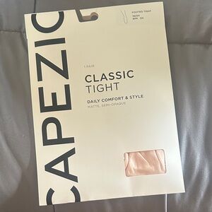 Capezio Matte Semi-Opaque Tights in Soft Pink